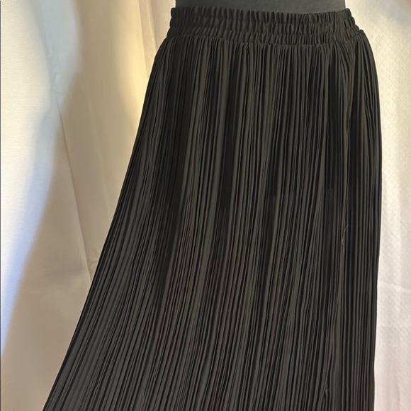 Braemar by Jeremy Scott Black Pleated Maxi Skirt. Excellent condition. - Picture 2 of 8